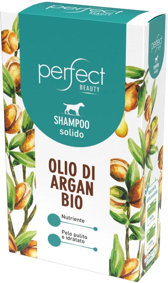 PERFECT Shampoo Solido per Cane Nutriente con Olio di Argan Bio 100G