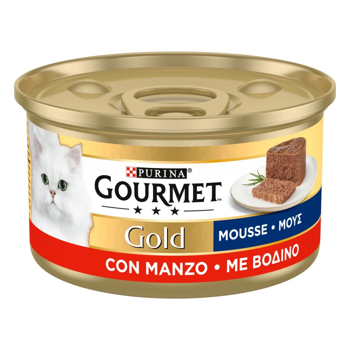 GOURMET Gold Mousse Lattina Multipack 24x85G MANZO