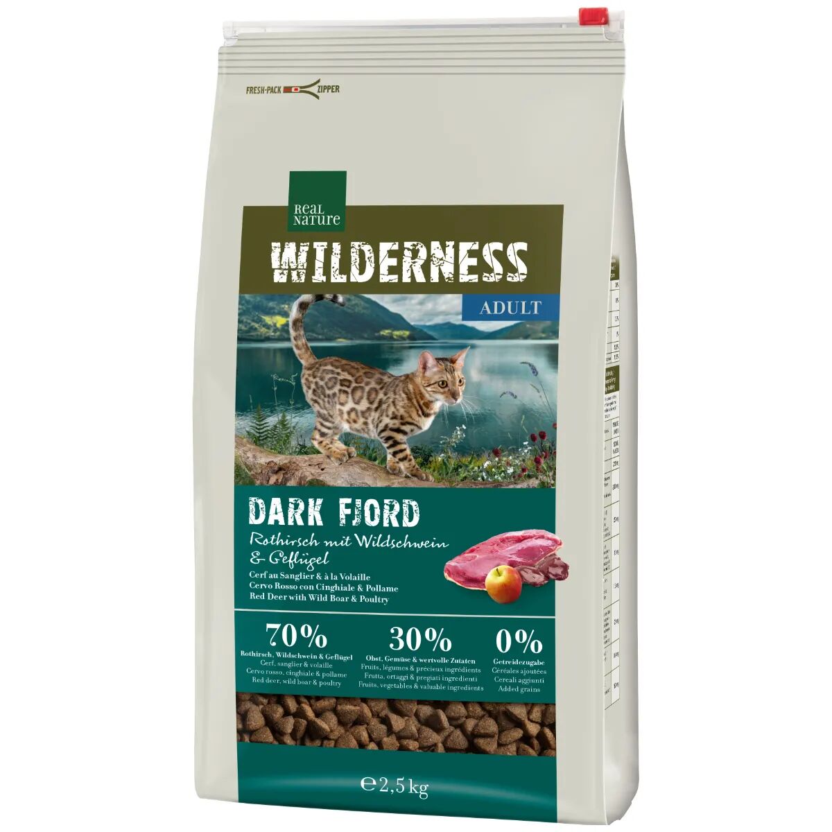 REAL NATURE Wilderness Dark Fjord Adult Pollo 2.5KG