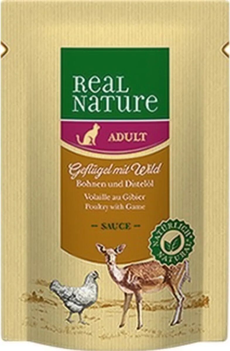 REAL NATURE Original Cat Busta Multipack 12x85G POLLO CON SELVAGGINA