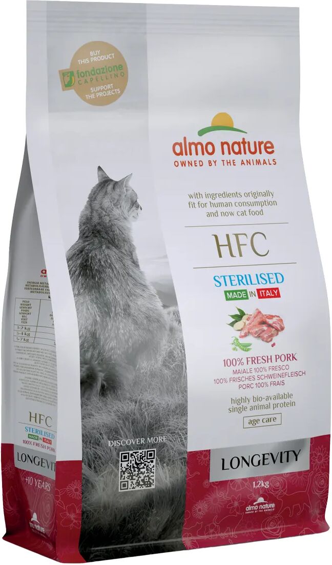 ALMO NATURE HFC Cat Longevity Sterilised 1.2KG