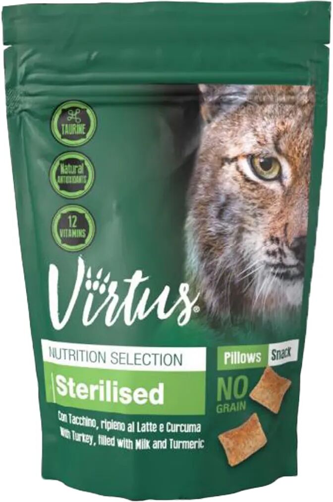 VIRTUS Snack Cat Nutrition Selection Tacchino Latte e Curcuma 60G 60G