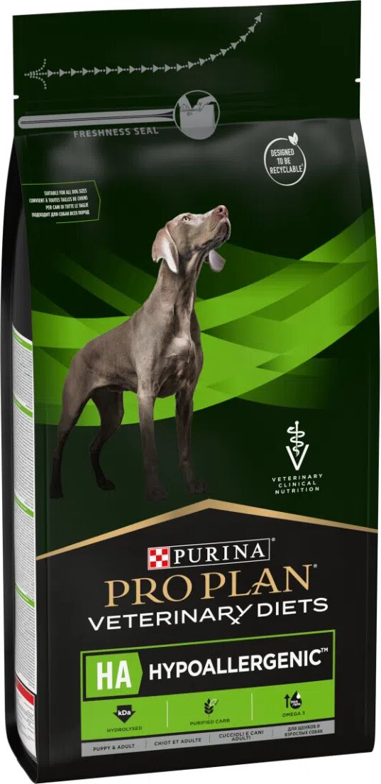 PURINA PRO PLAN Veterinary Diets Hypoallergenic HA Cane 11KG