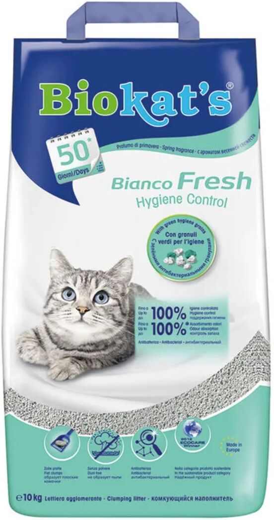 BIOKATS Biokat's Lettiera Bianco Fresh 10KG