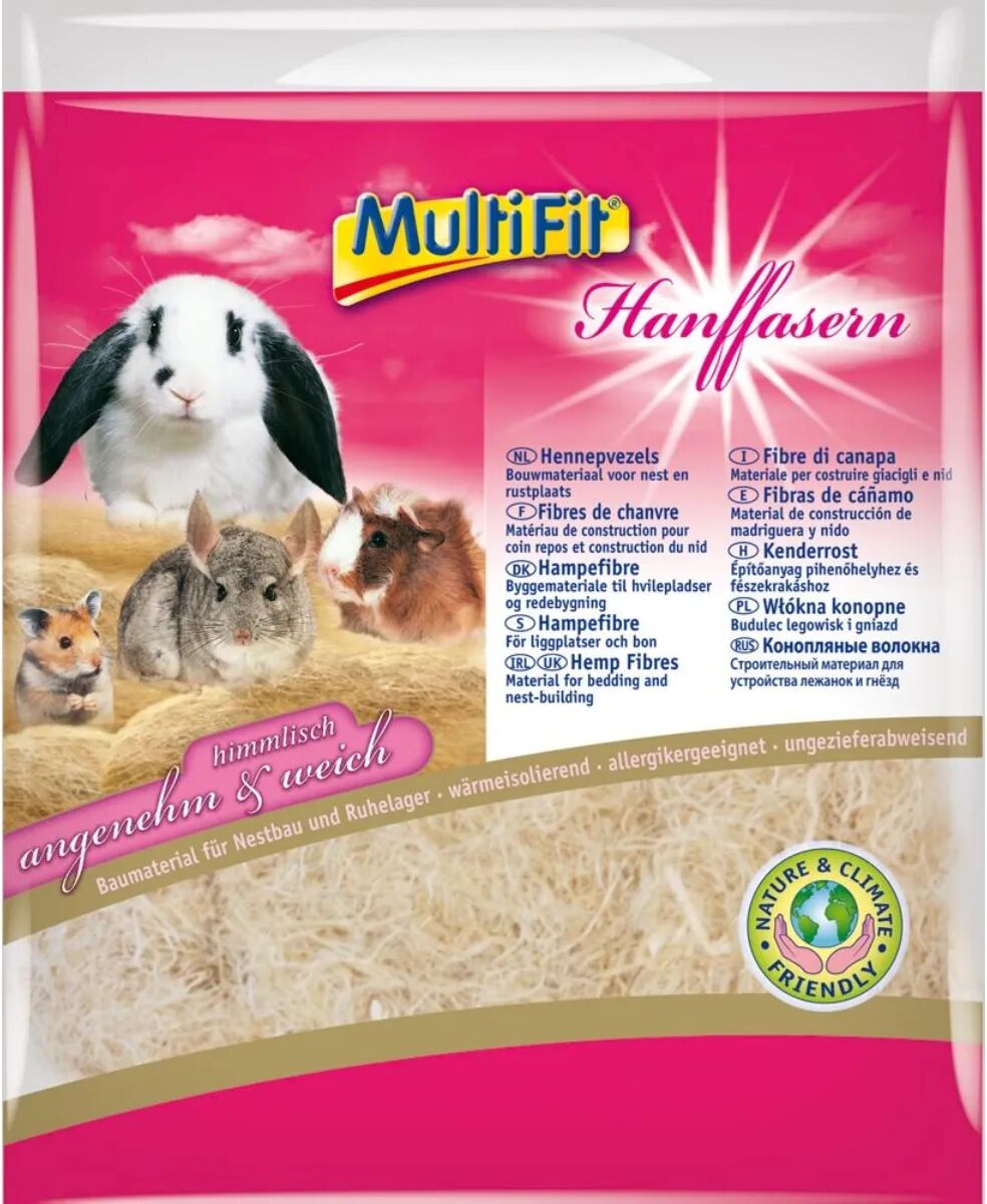 MULTIFIT Lettiera in Fibre di Canapa 50 Gr