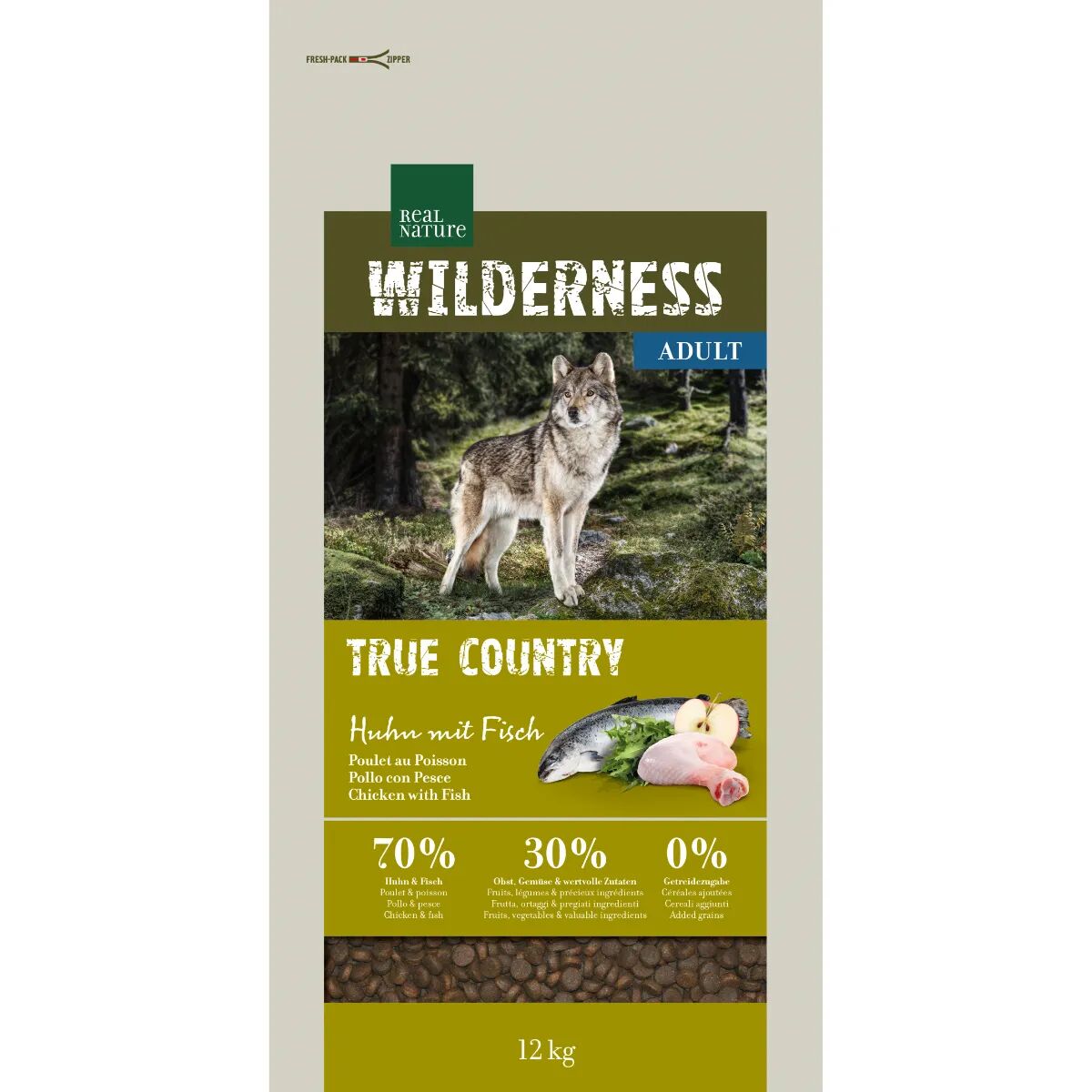 REAL NATURE Wilderness  Cane Adult Pure Country 12KG