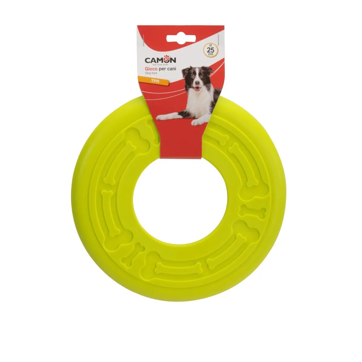 CAMON Gioco Cane Frisbee Osso 25CM