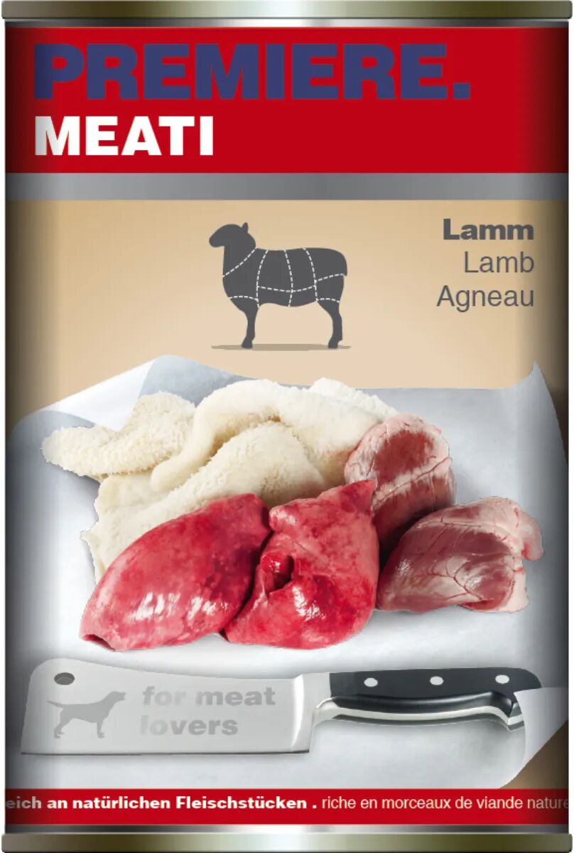 PREMIERE Meati Dog Lattina 400G AGNELLO