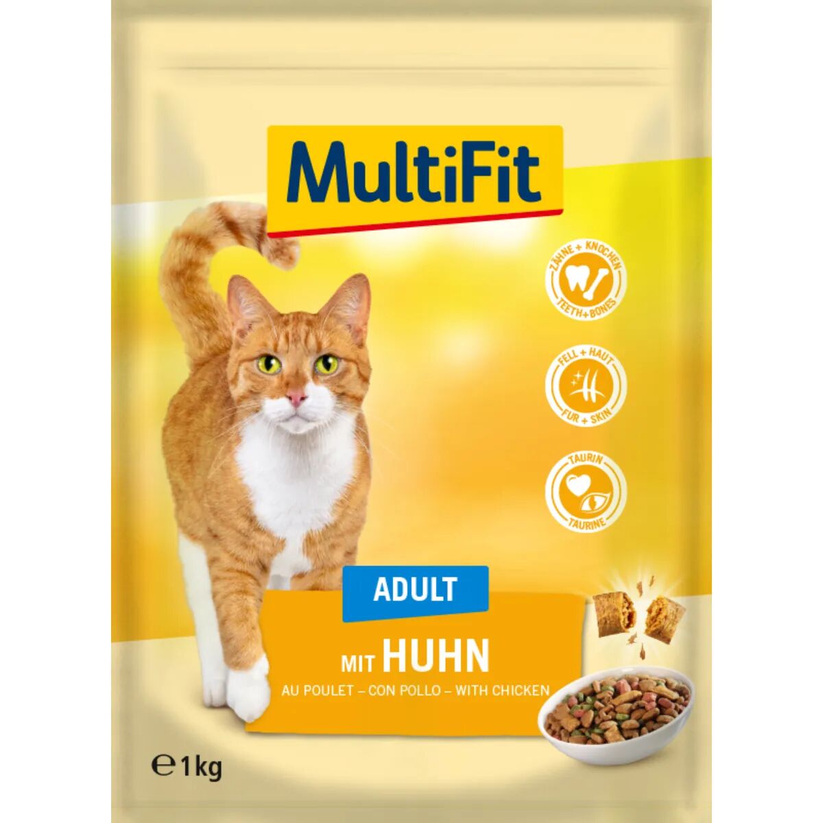 MULTIFIT Gatto Adult con Pollo 1KG