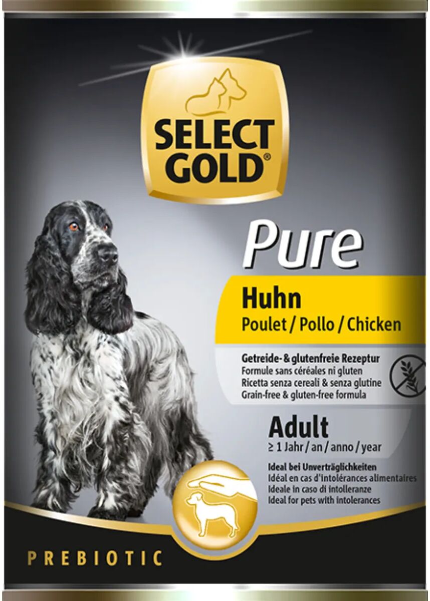 SELECT GOLD Pure Dog Lattina 400G POLLO