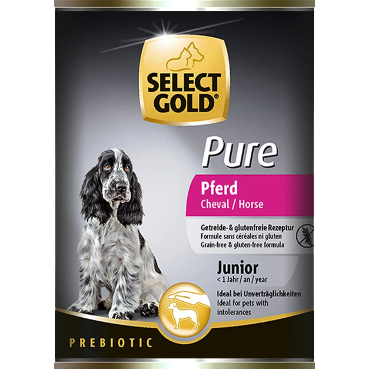 SELECT GOLD Pure Puppy Lattina 400G CAVALLO