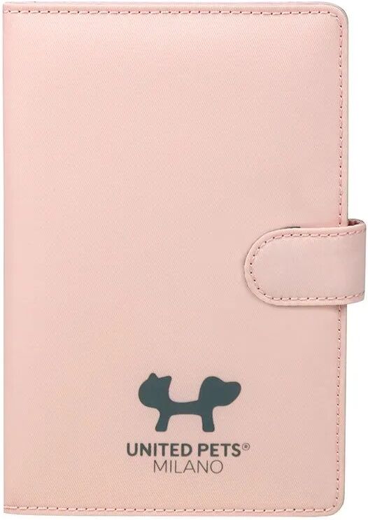 United Portadocumenti Libretto Sanitario Passport Case Pet Eco ROSA