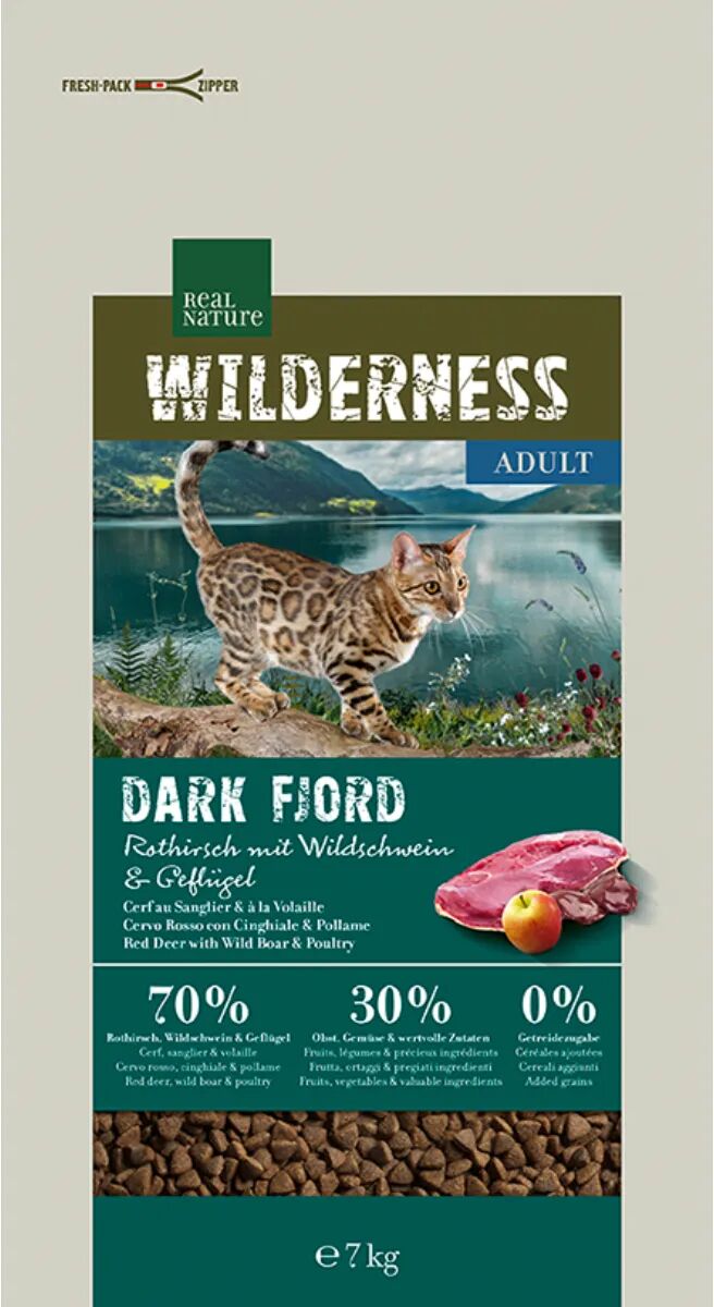 REAL NATURE Wilderness Dark Fjord Adult Pollo 7KG