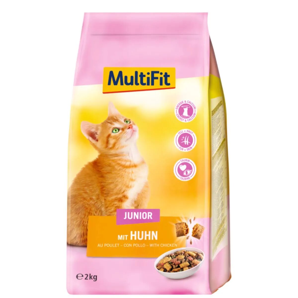 MULTIFIT Gatto Junior Pollo 2KG