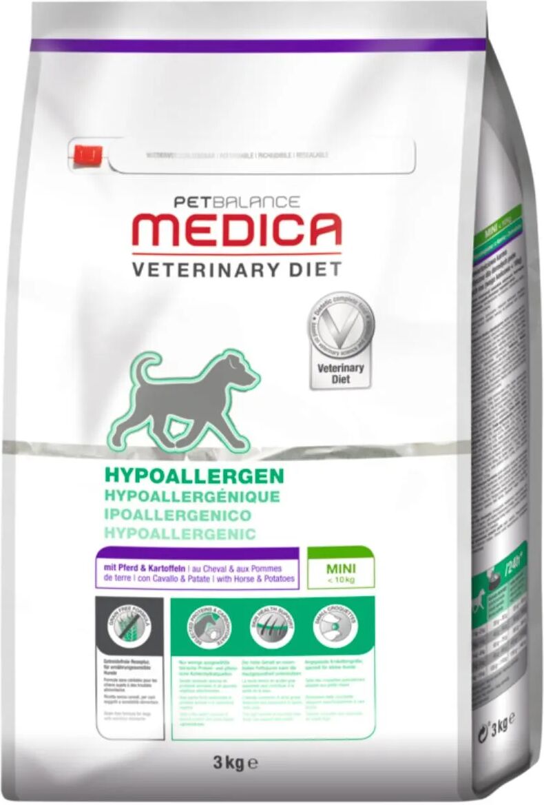 PETBALANCE Medica Vet Cane Hypoallergen Mini Cavallo 3KG