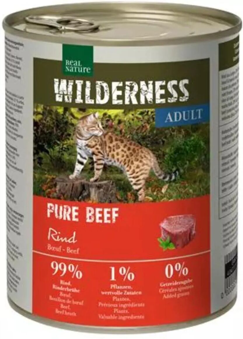 REAL NATURE Wilderness Cat Lattina 800G MANZO