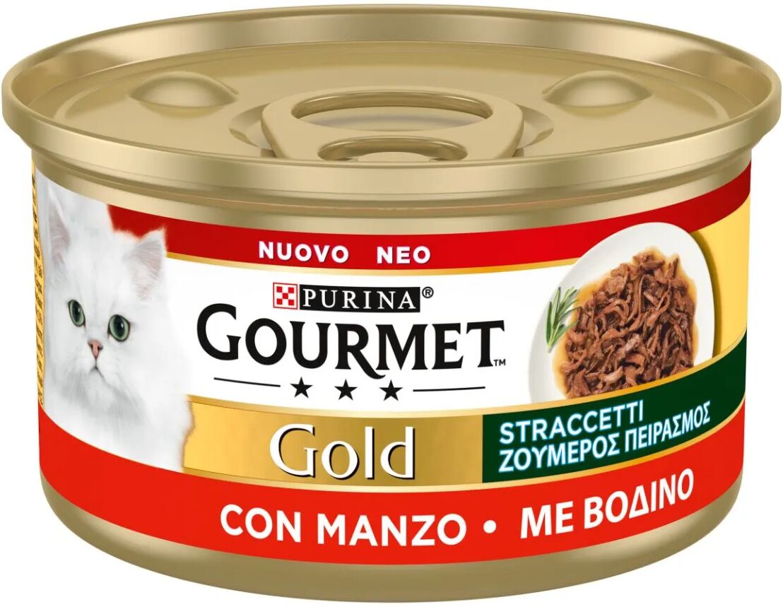 GOURMET Gold Stracetti Cat Lattina Multipack 24x85G MANZO