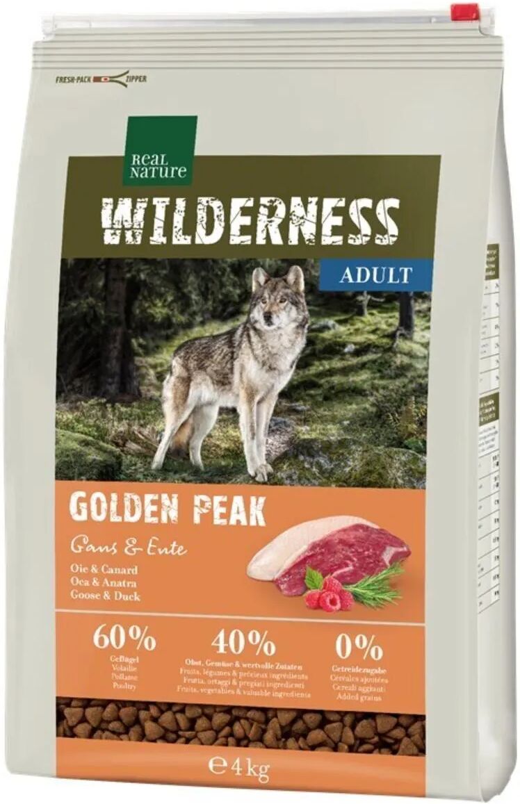 REAL NATURE Wilderness Cane Adult Golden Peak 4KG