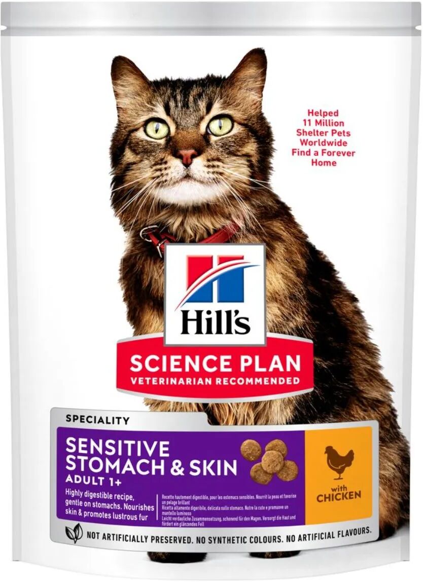 HILLS Hill's Science Plan Adult Cat Sensitive Stomach Pollo 300G