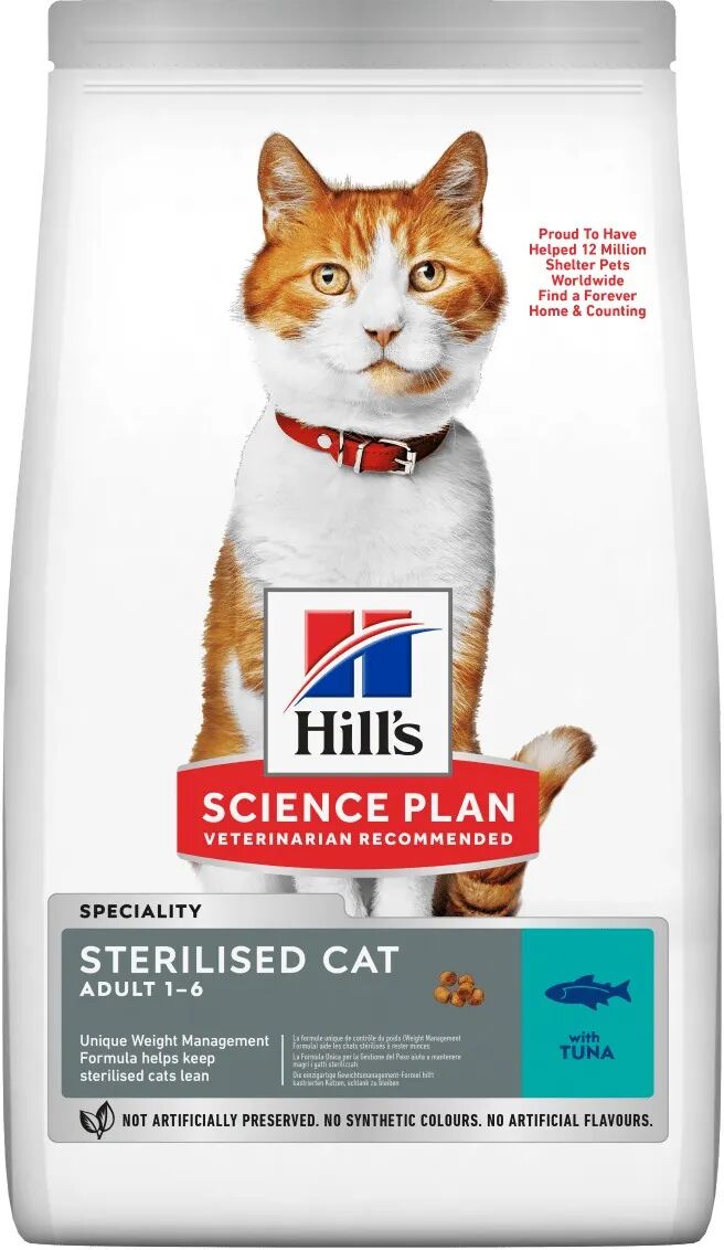 HILLS Hill's Science Plan Gatto Sterilised Adult al Tonno 7KG