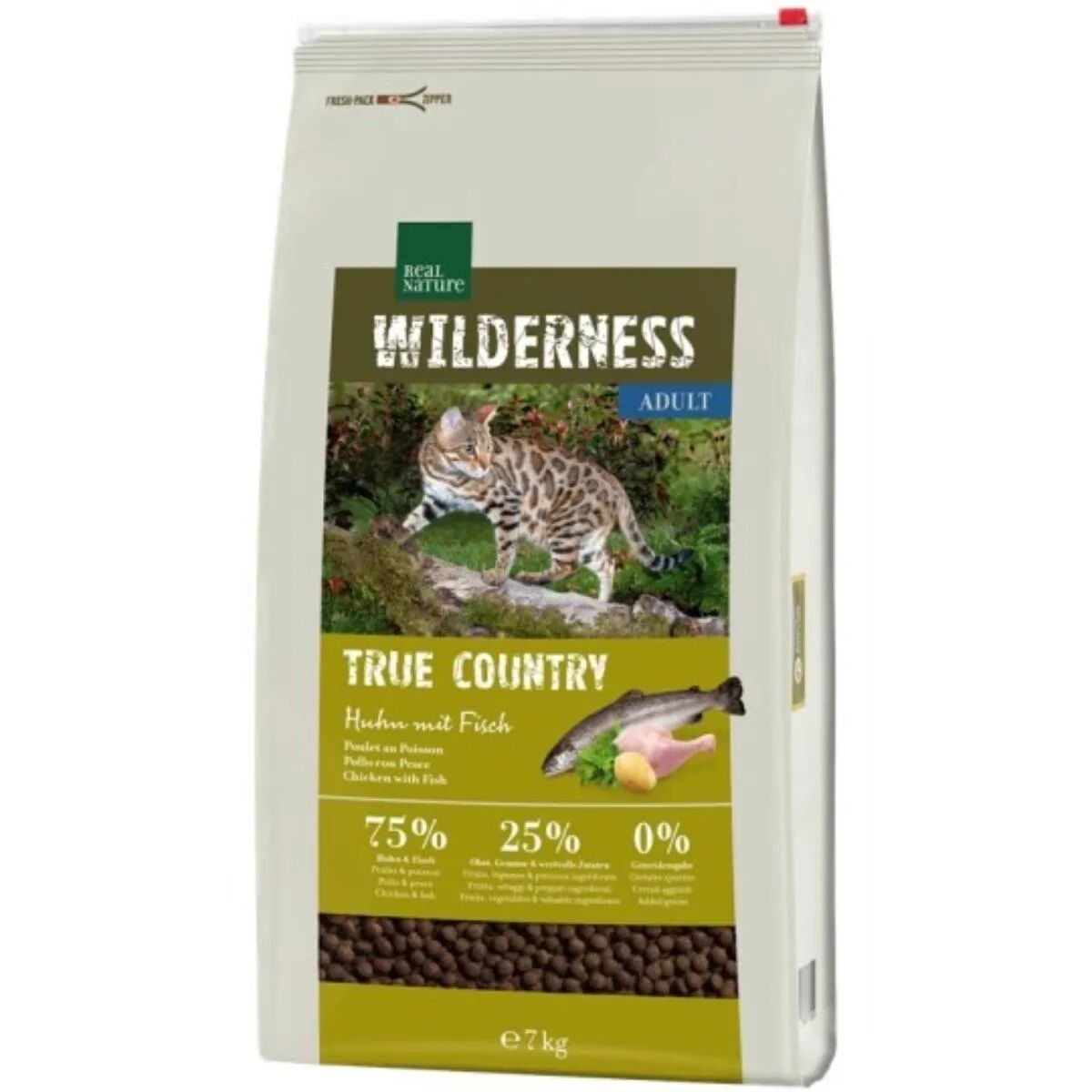 REAL NATURE Wilderness Cat True Country Adult 7KG