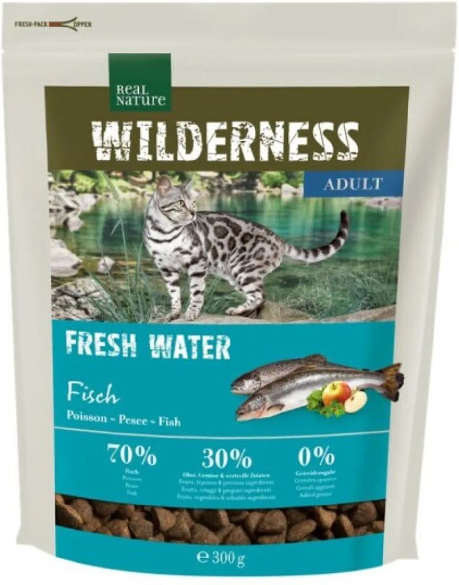 REAL NATURE Wilderness Cat Adult Fresh Water 300G