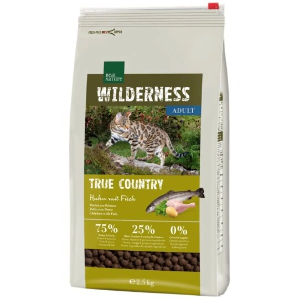 REAL NATURE Wilderness Cat True Country Adult 2.5KG