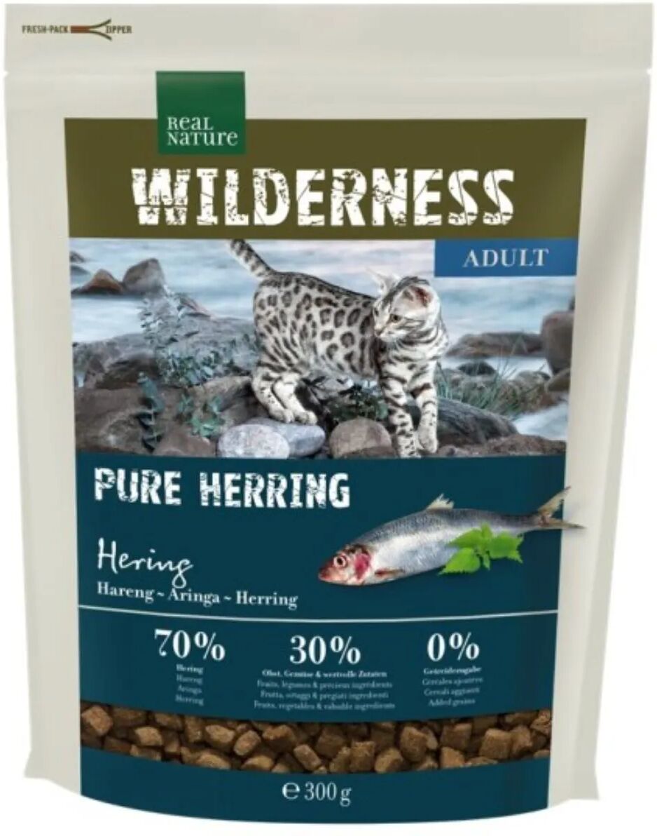 REAL NATURE Wilderness Cat Adult Pure Aringa 300G