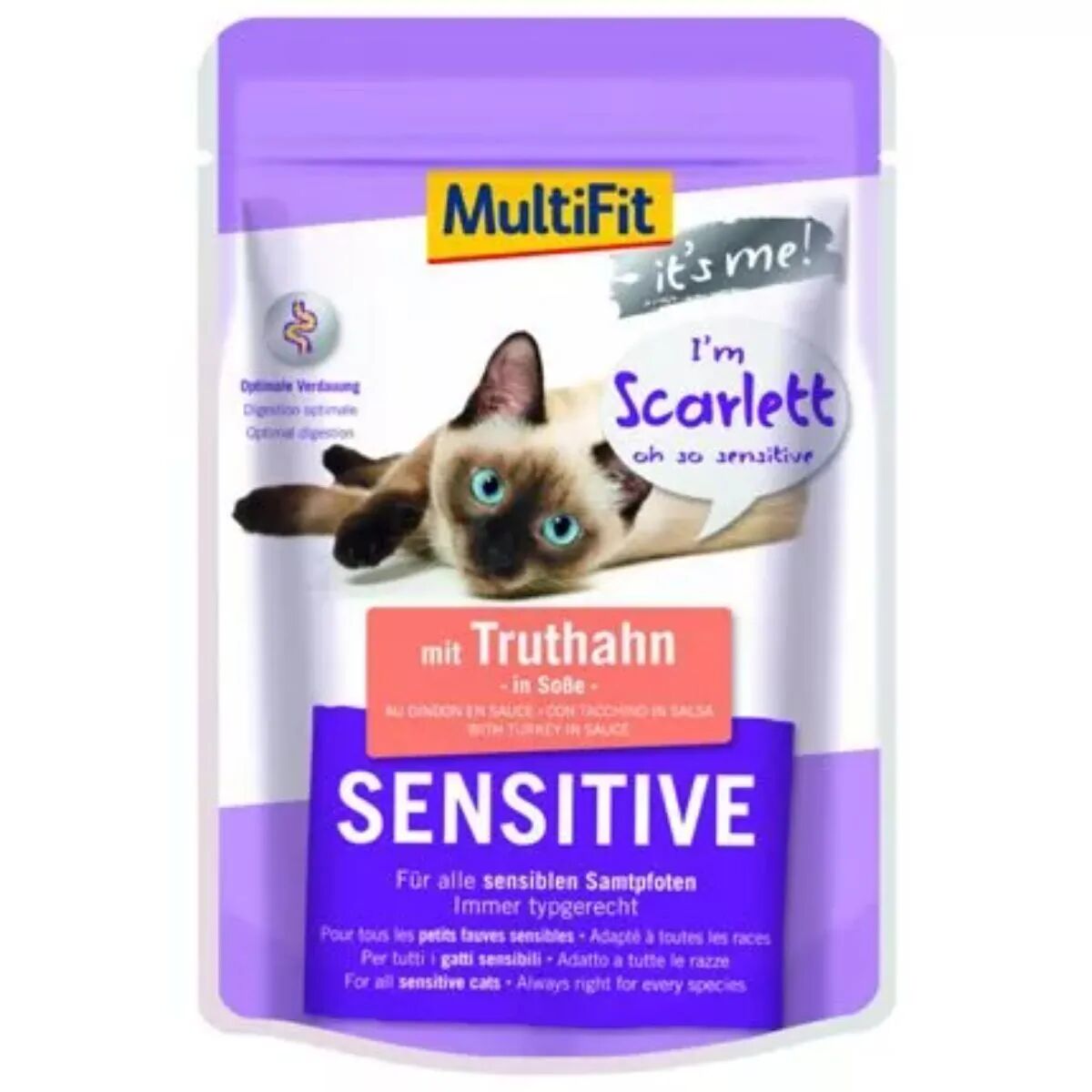 MULTIFIT It's Me Cat Sensitive Busta Multipack 24x85G TACCHINO