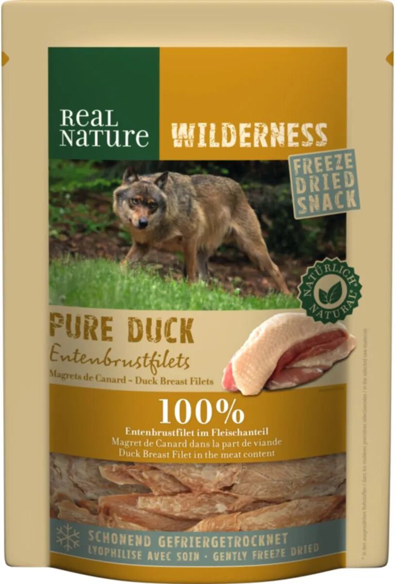 REAL NATURE Wilderness Snack Dog Pure Dried 100G ANATRA