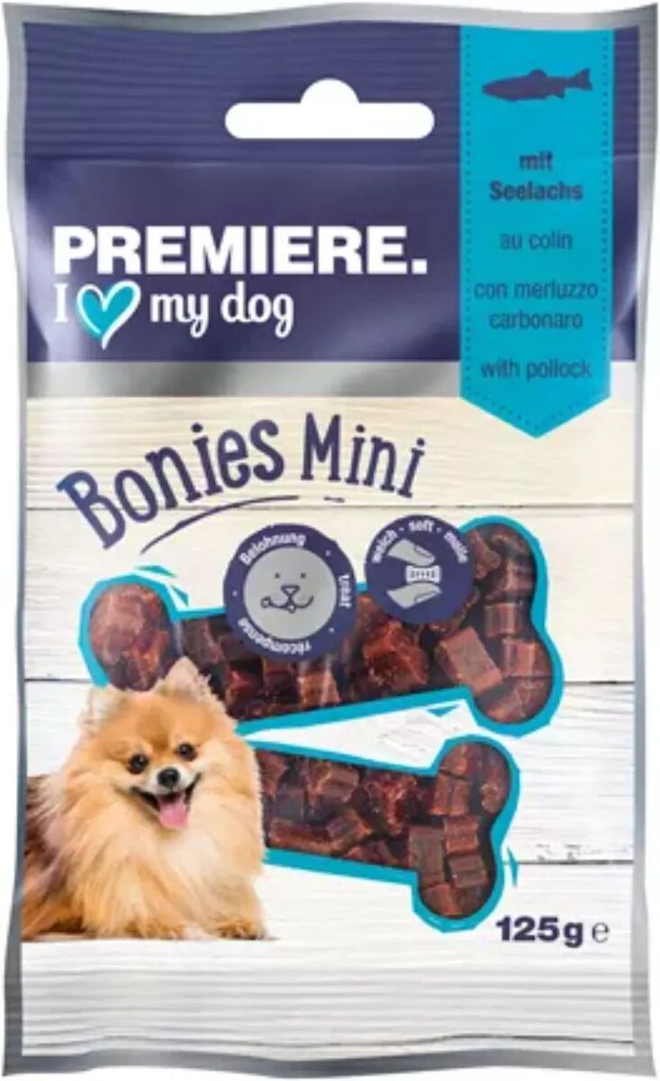 PREMIERE Bonies Snack Dog Mini Adult 125G MERLUZZO