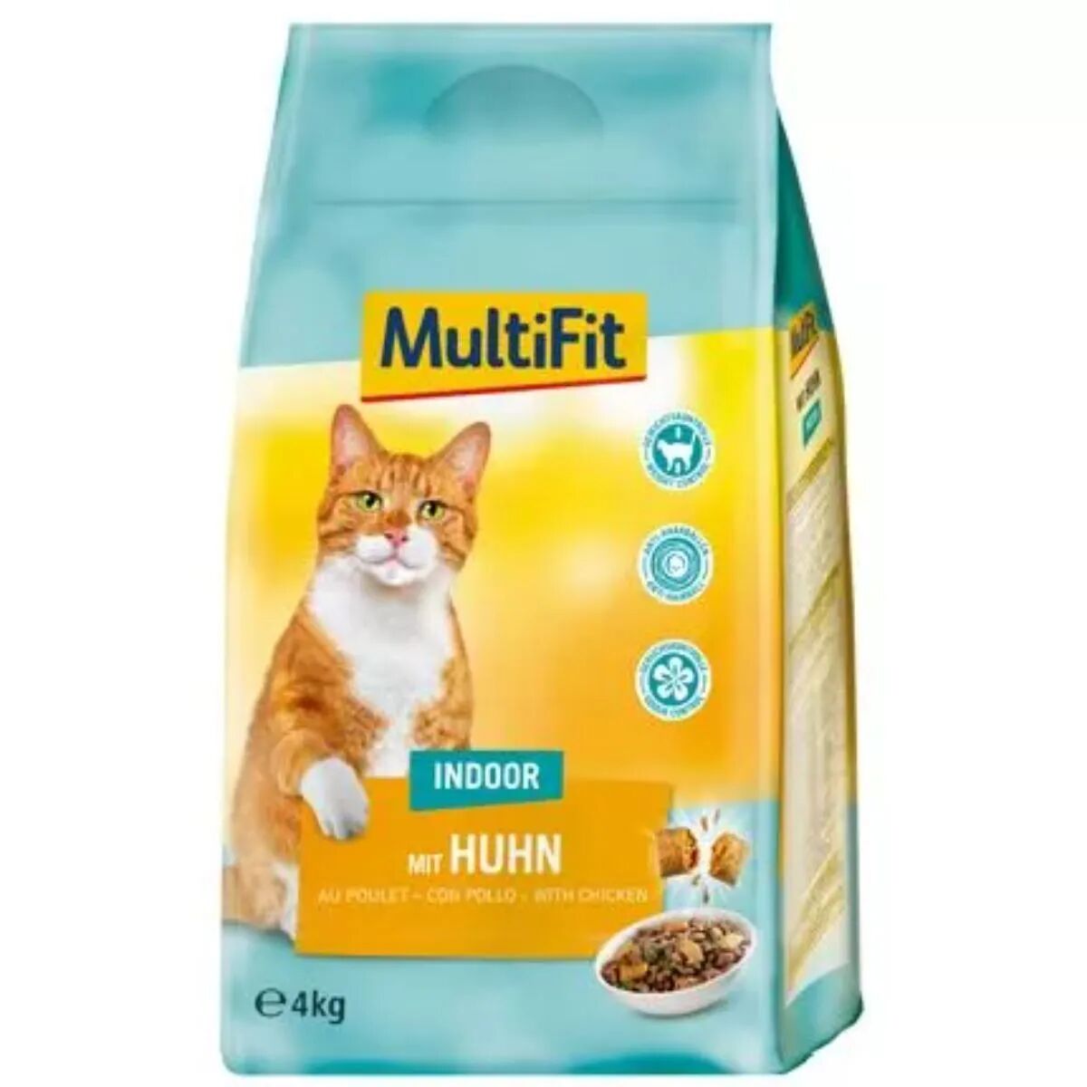 MULTIFIT Cat Indoor Pollo 4KG