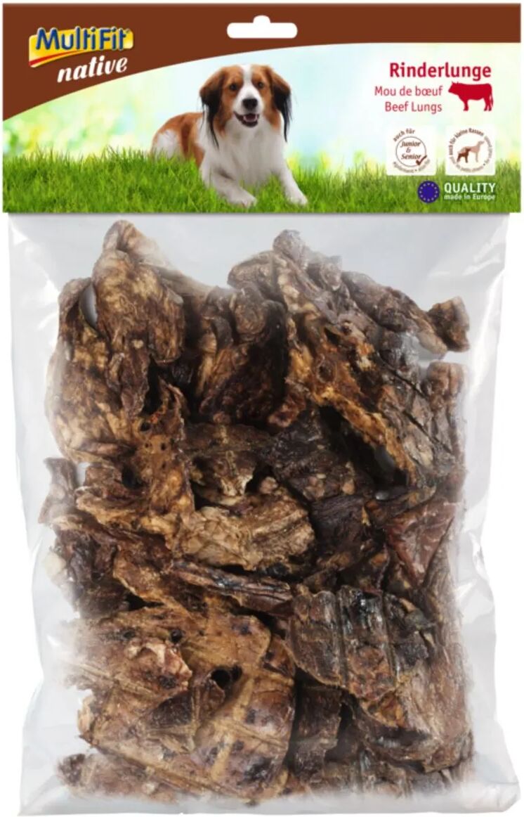 MULTIFIT Snack Dog Native 250G POLMONI DI MANZO