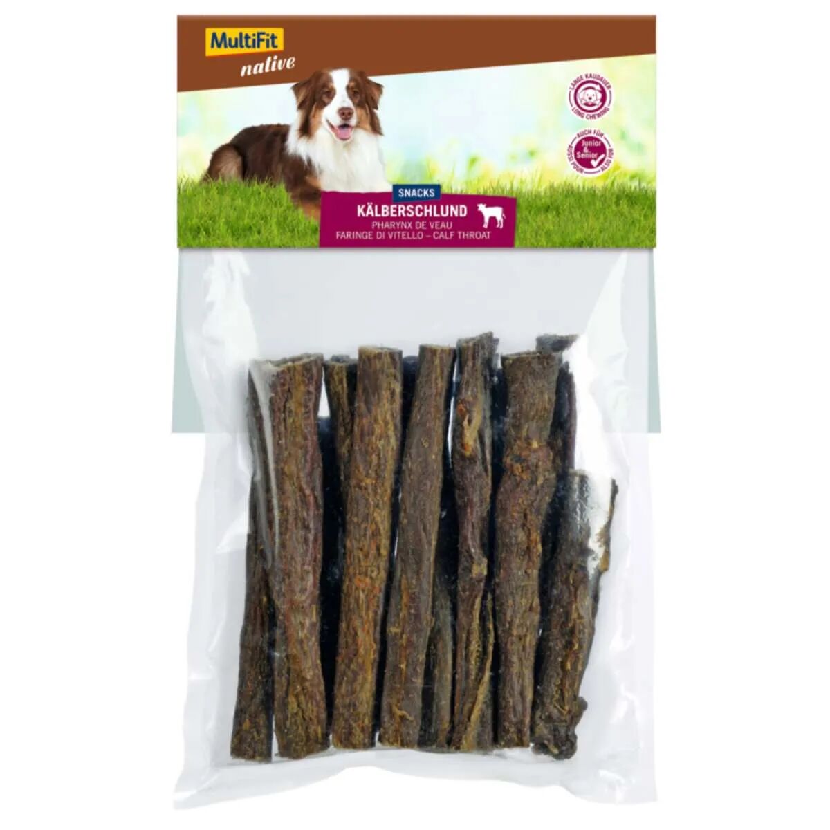 MULTIFIT Native Snack Dog 200G VITELLO