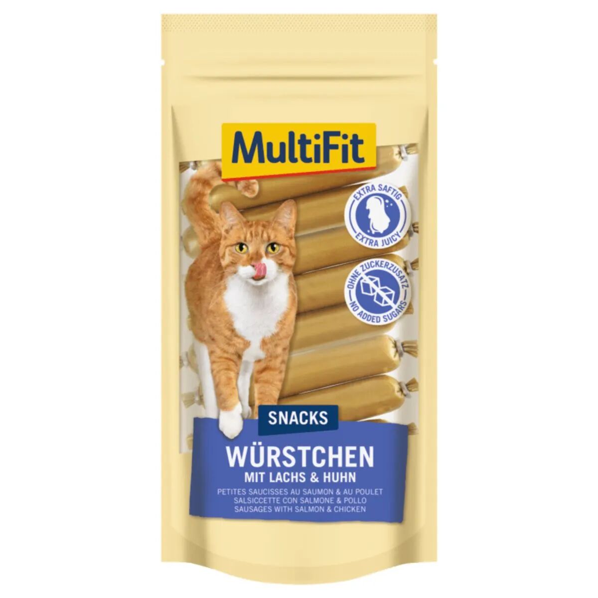 MULTIFIT Snack Cat Roll 12GX9 SALMONE
