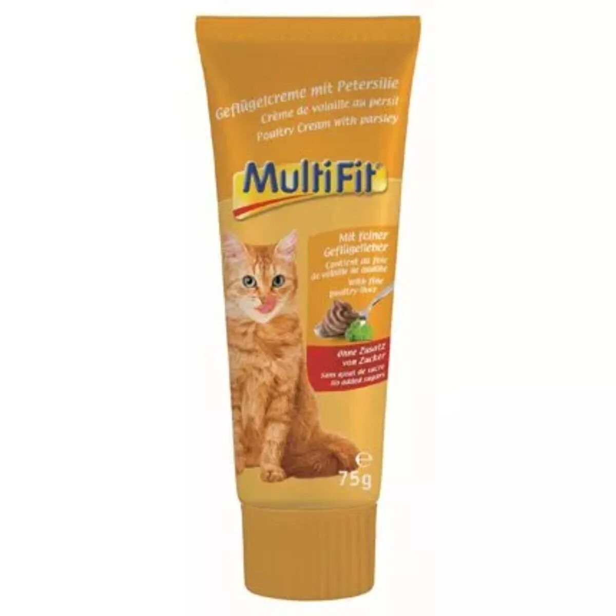 MULTIFIT Cat Crema 75G POLLAME CON PREZZEMOLO