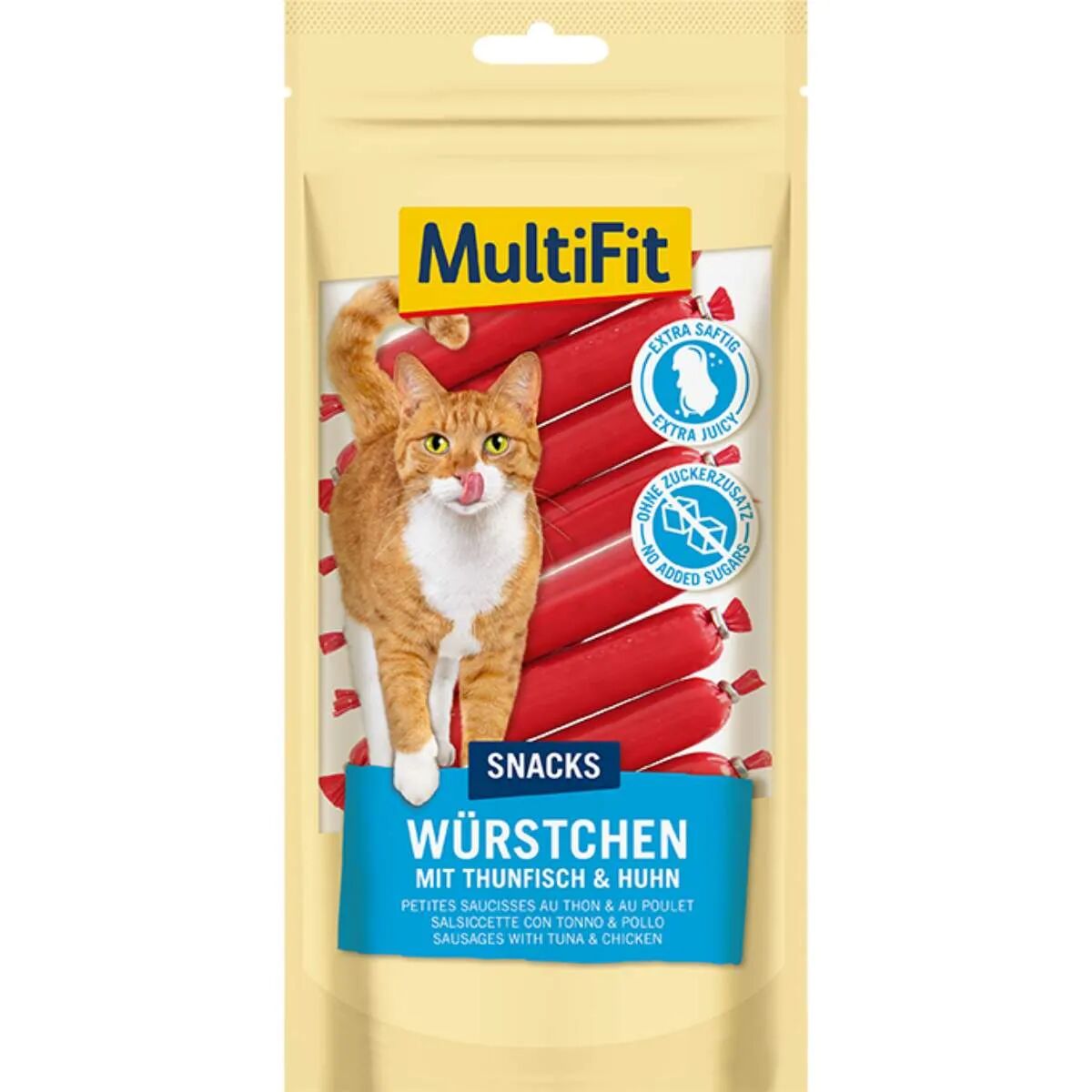 MULTIFIT Snack Cat Roll 12GX9 TONNO/POLLO