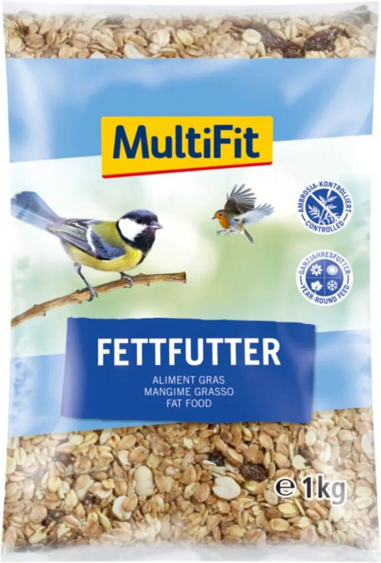 MULTIFIT Alimento Grasso per Uccelli 1KG