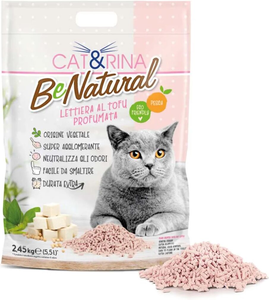 CATRINA Cat&Rina Lettiera per Gatti al Tofu 5.5L