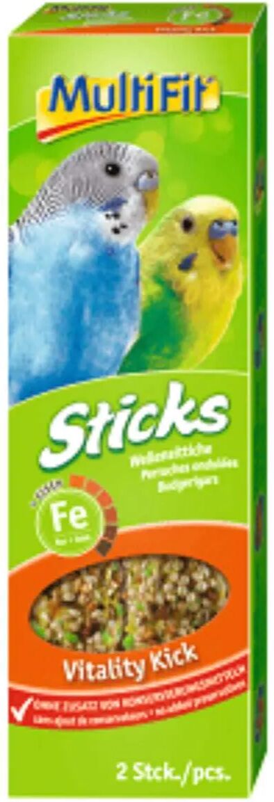 MULTIFIT Sticks per Pappagalli 2X30G VITALITY