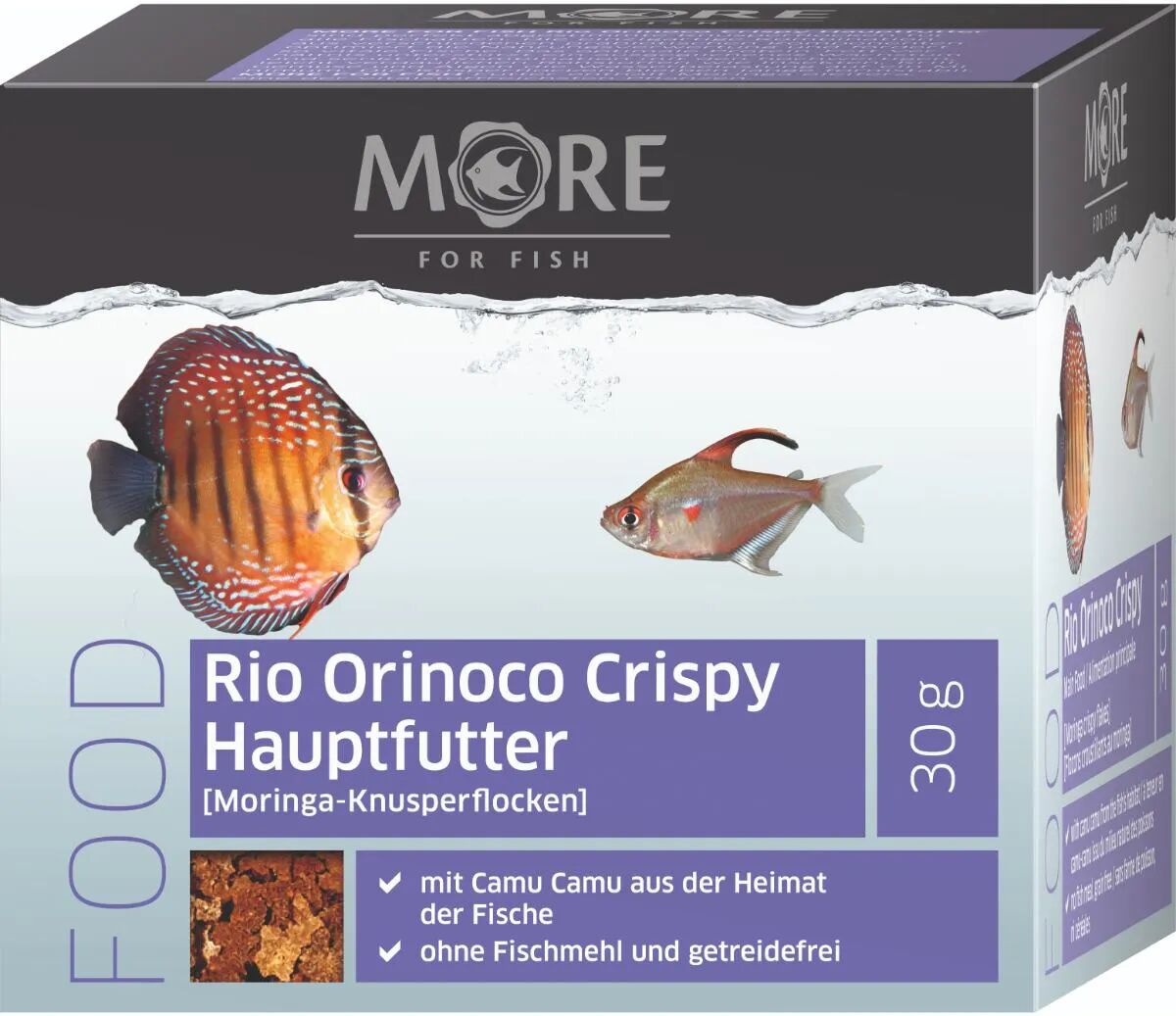 MORE Mangime per Pesci  Rio Orinoco Fiocchi 30G