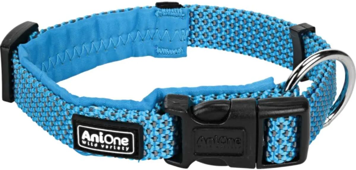 ANIONE Collare Comfort Riflettente Blu M