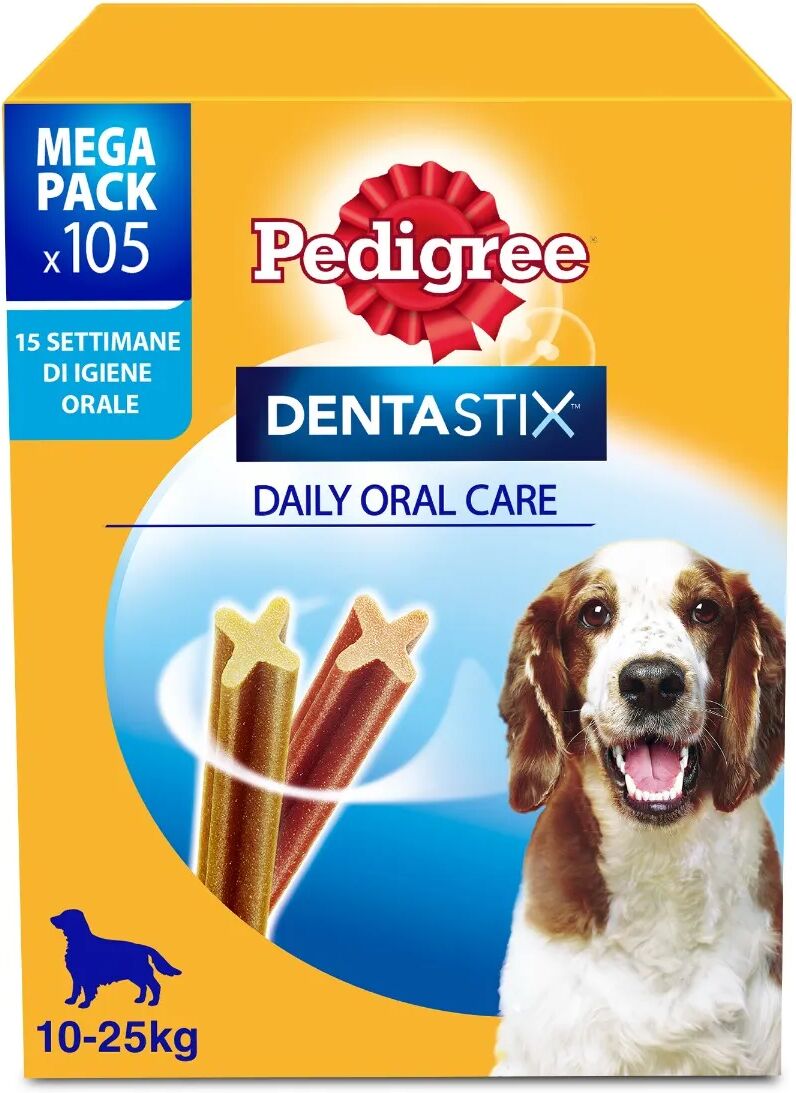 PEDIGREE Dentastix Snack Igiene Orale Cane 105pz MEDIUM