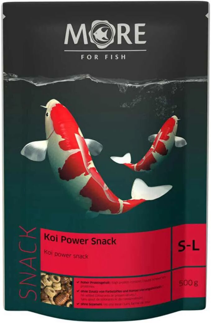 MORE Mangime per Pesce Koi Power Snack 500G