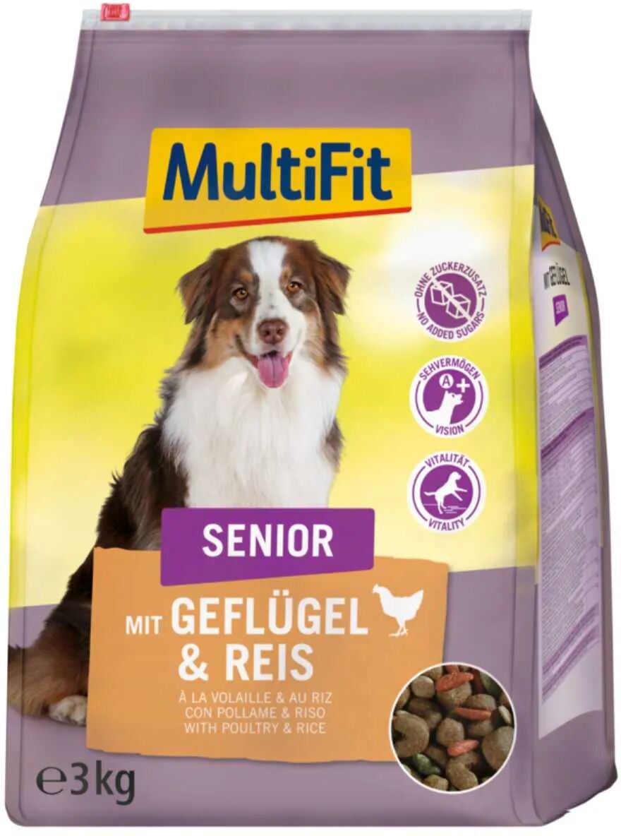 MULTIFIT Dog Senior Pollame 3KG