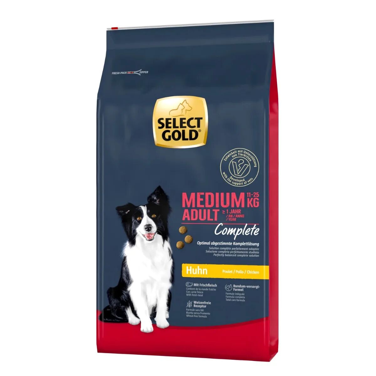 SELECT GOLD Complete Medium Adult Pollo 12KG