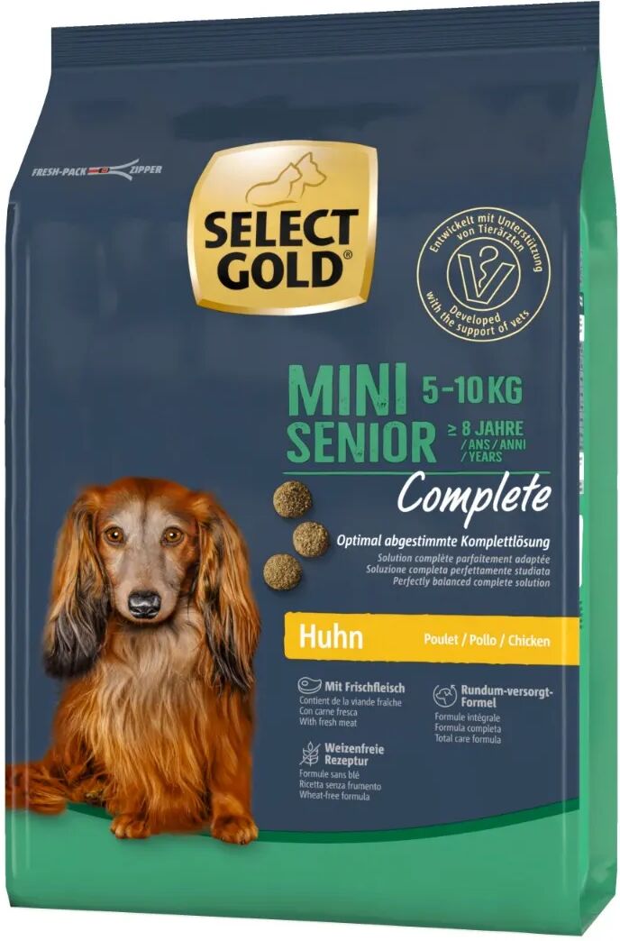 SELECT GOLD Complete Mini Senior Pollo 1KG