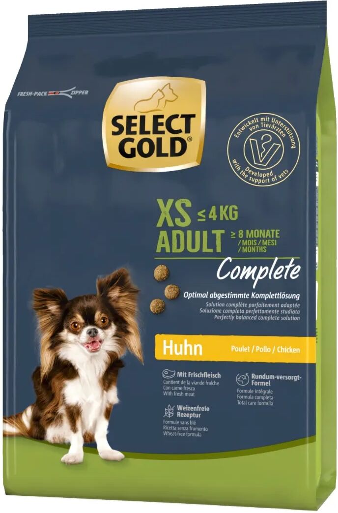 SELECT GOLD Complete XS Adult Pollo 1KG