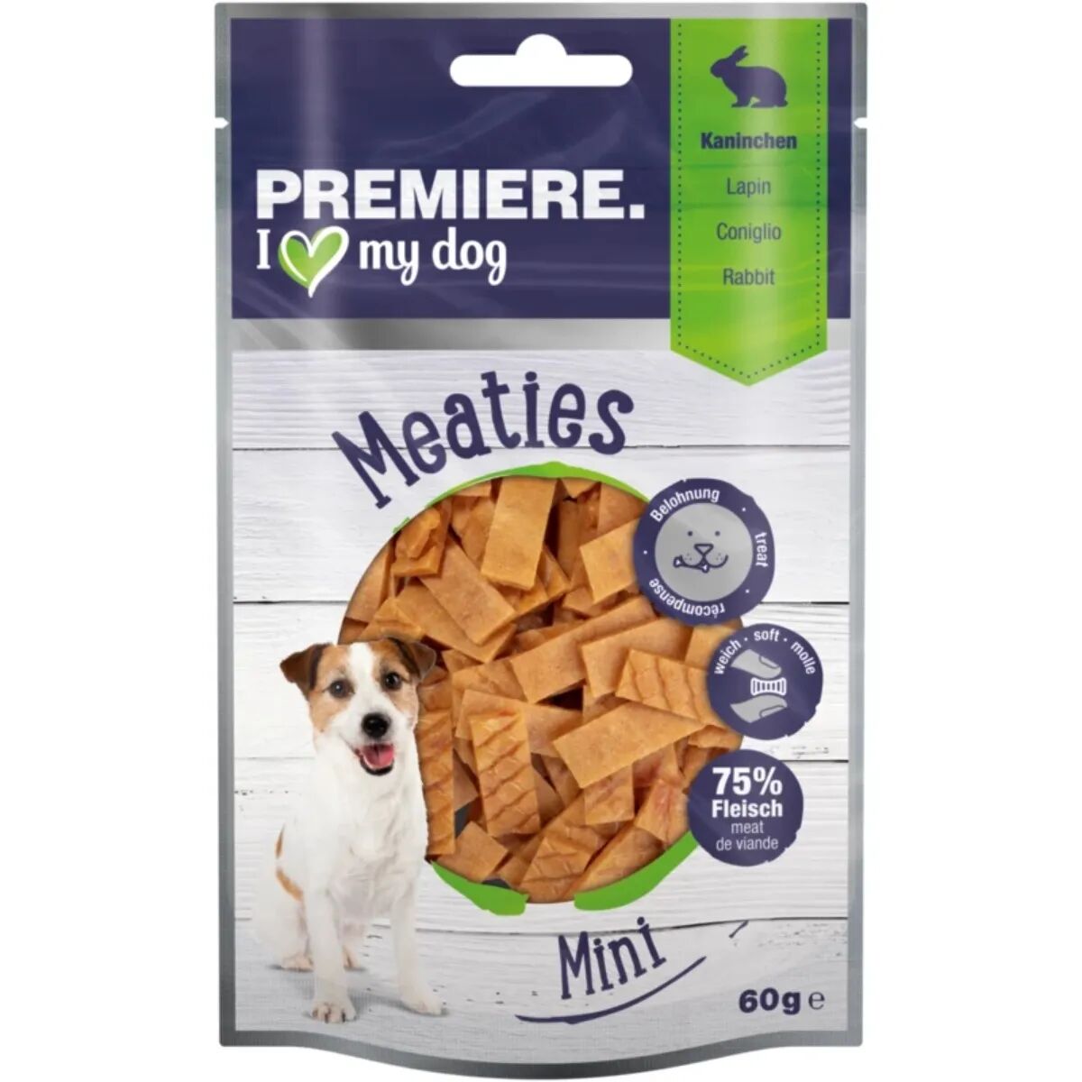 PREMIERE Mini Meaties Coniglio 60G