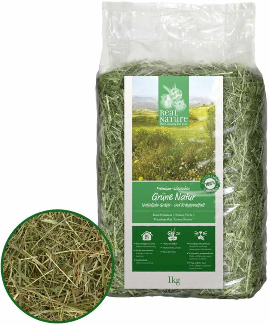 REAL NATURE Fieno Green Nature 1KG